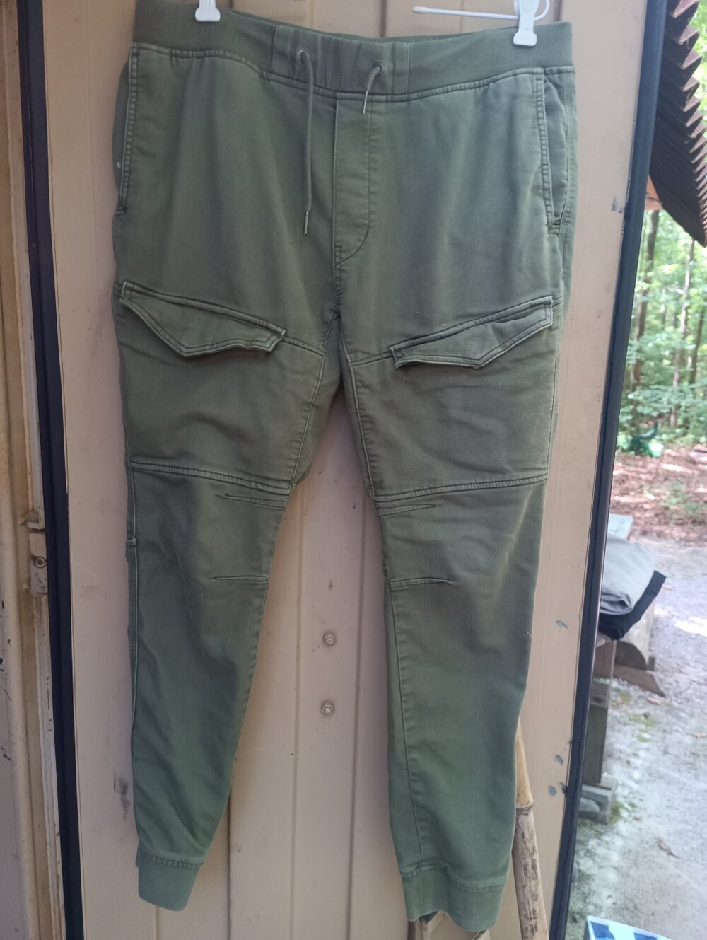H & M Olive Green Joggers L